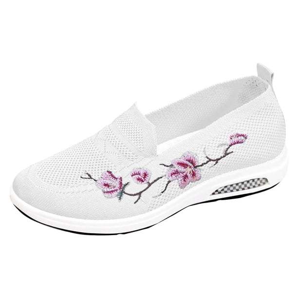Floral orthopedic shoes