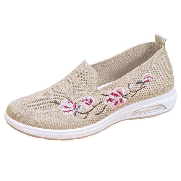 Floral orthopedic shoes