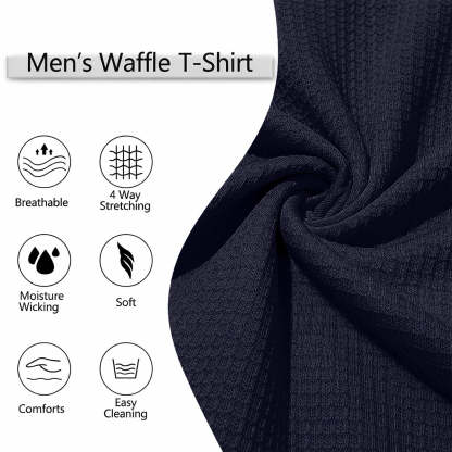 Men's Short Sleeve Waffle T-Shirt