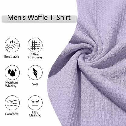 Men's Short Sleeve Waffle T-Shirt