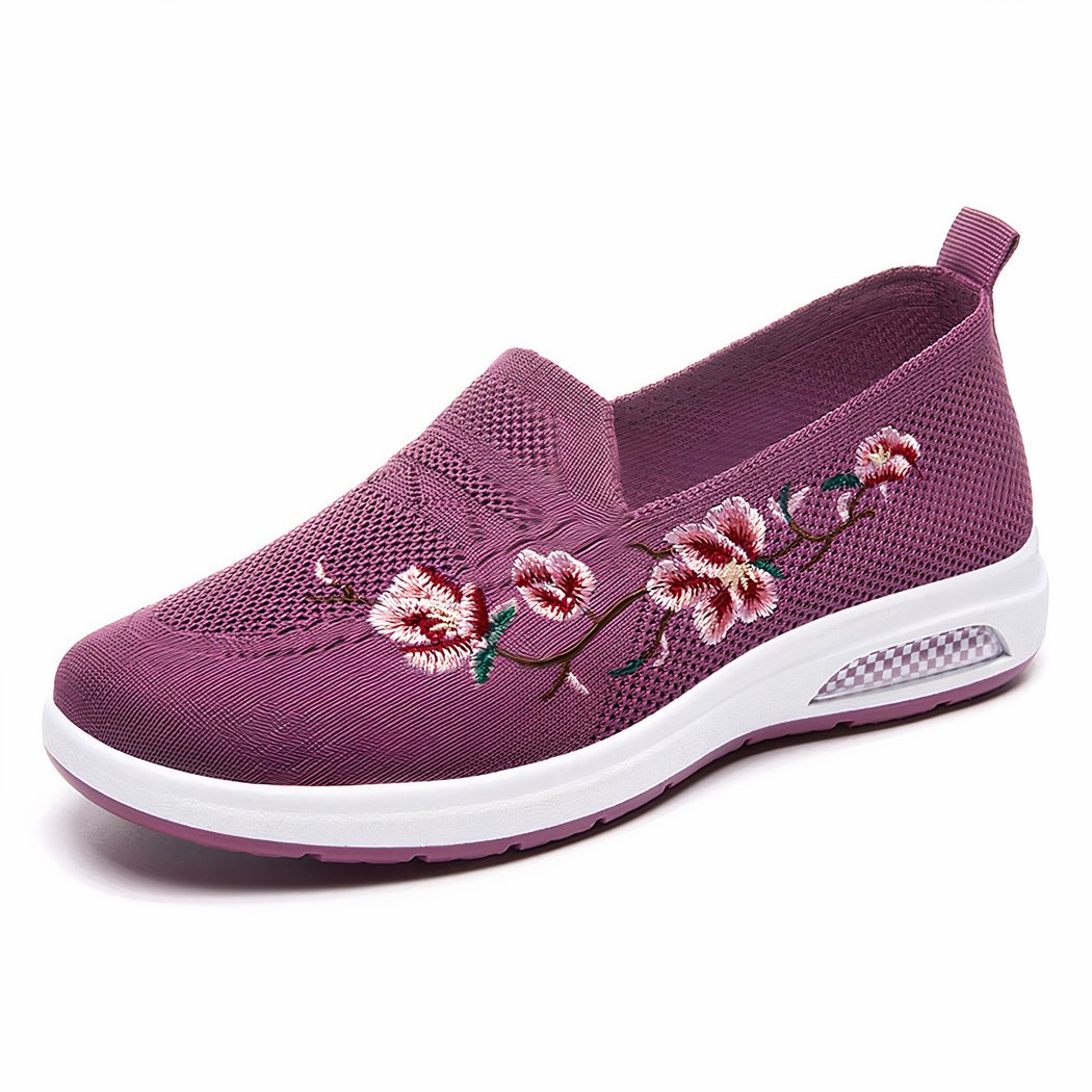 Floral orthopedic shoes