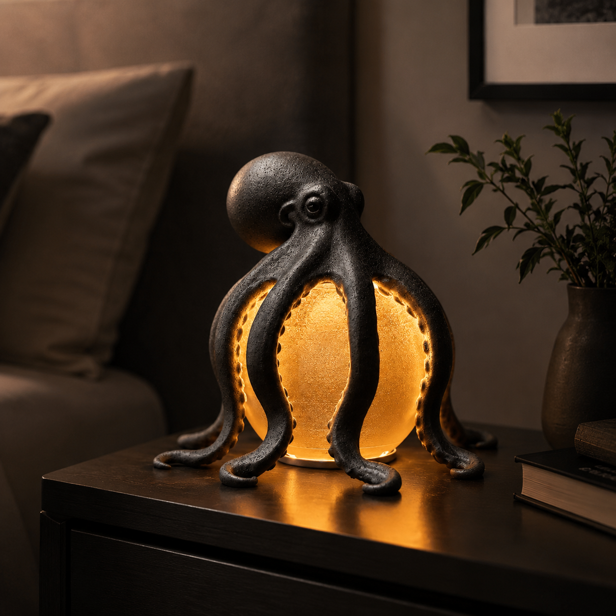 Sculptural Ocean-Inspired Accent Light