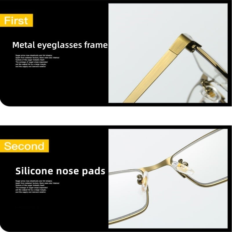 🔥 Limited-Time Offer — 70% Off 🔥Titanium Multi-Focus Reading Glasses Progressive Double Light Anti-Blue Light