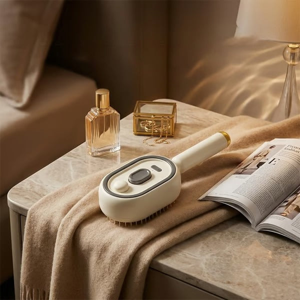 Electric Massage Comb with Air Spray