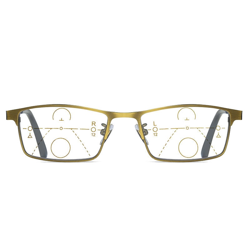 🔥 Limited-Time Offer — 70% Off 🔥Titanium Multi-Focus Reading Glasses Progressive Double Light Anti-Blue Light