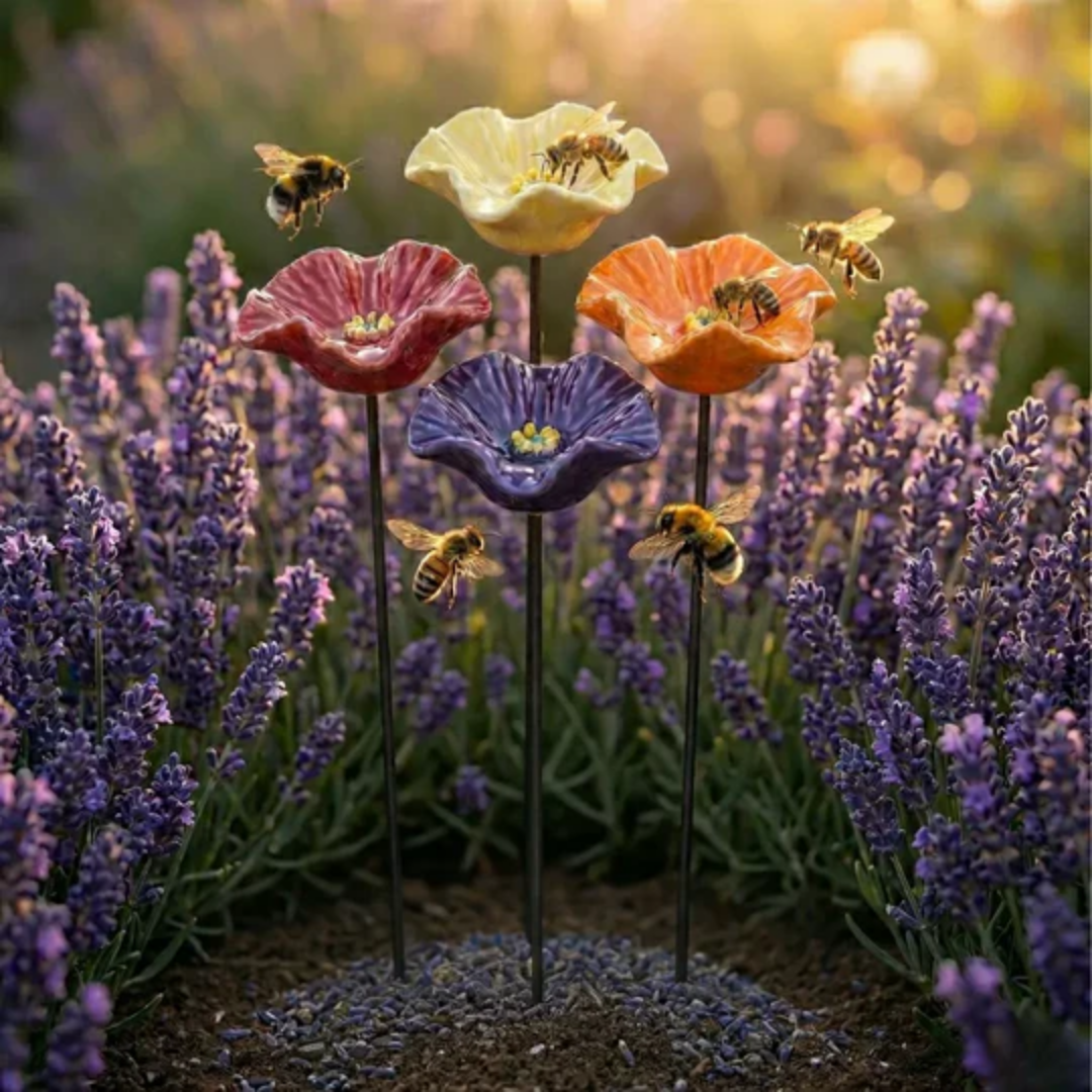  Ceramic Bee Water Stations