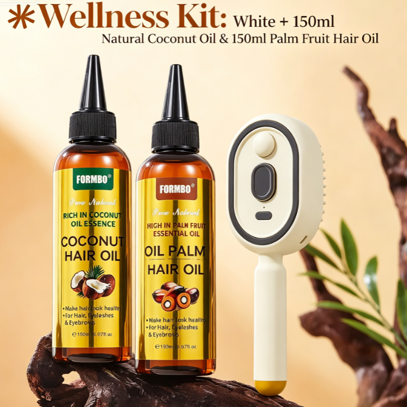 Electric Massage Comb with Air Spray