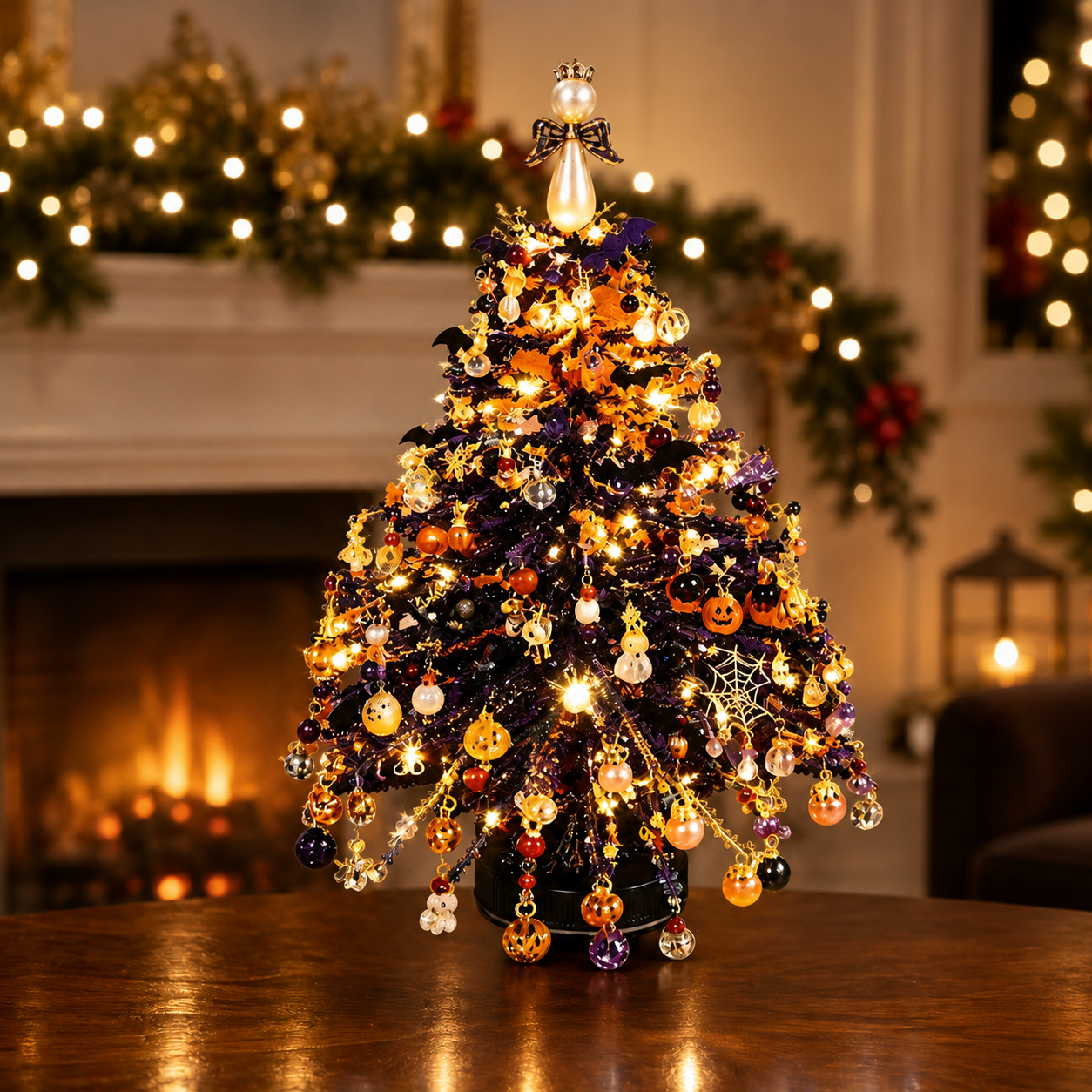 🎄 Last Day 70% off !🎄✨Handmade Elegant Beaded Christmas Tree | Collectible Premium Holiday Decor Kit