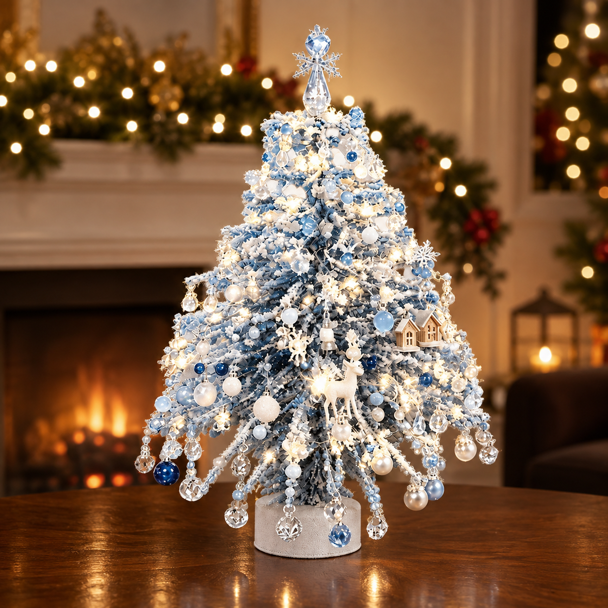 🎄 Last Day 70% off !🎄✨Handmade Elegant Beaded Christmas Tree | Collectible Premium Holiday Decor Kit