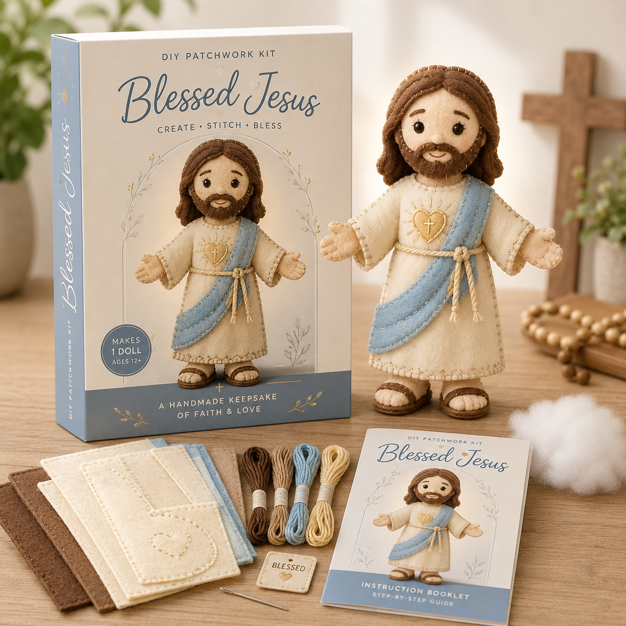 Faith & Blessings DIY Patchwork Kit