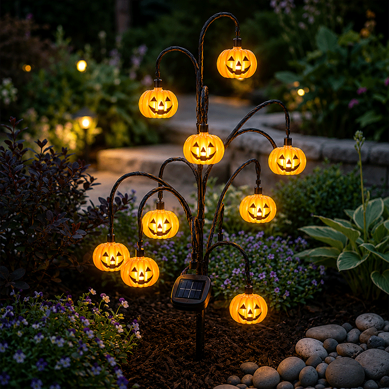 🔥50% Off Last Day -🎃 Halloween Solar Tree Stump Light