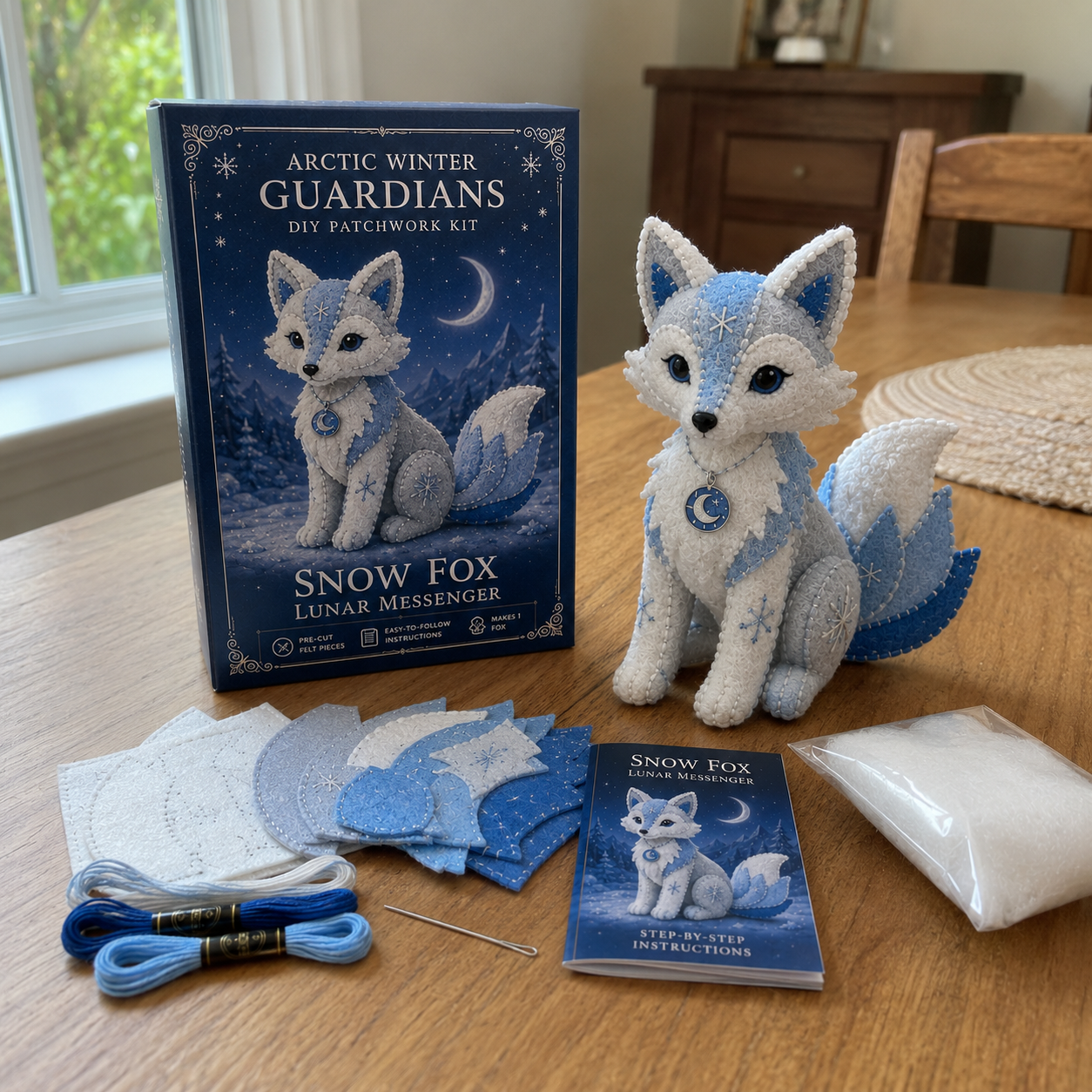 Arctic Winter Guardians DIY Patchwork Kit – Create Your Own Frosty Mythical Friend