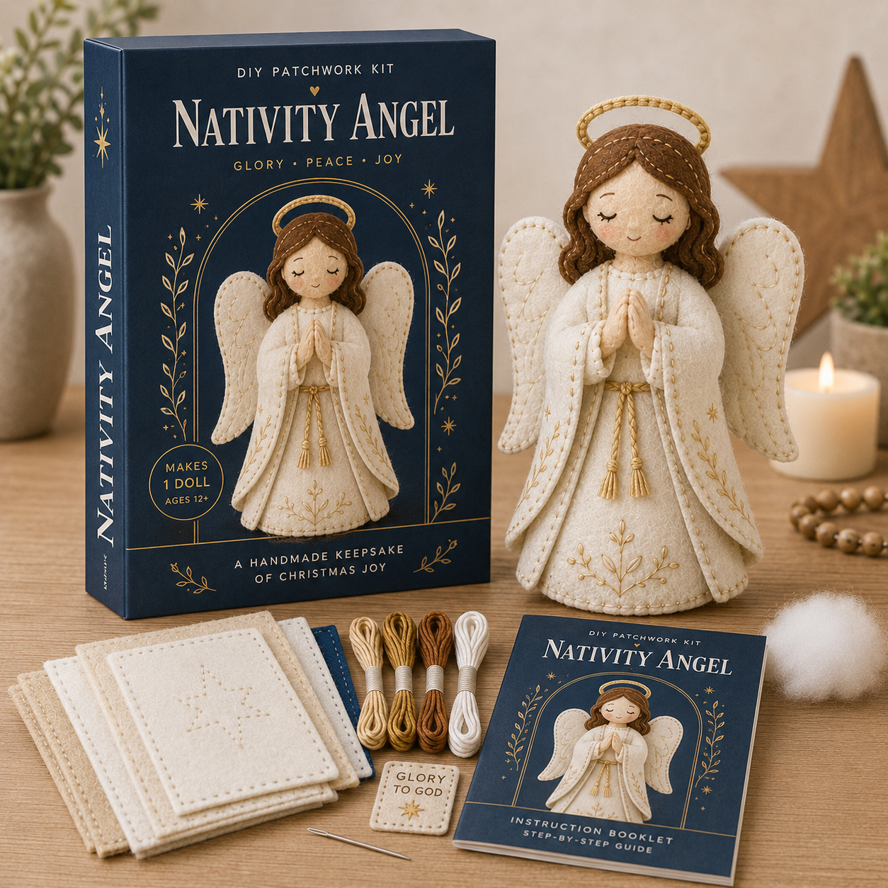 Faith & Blessings DIY Patchwork Kit
