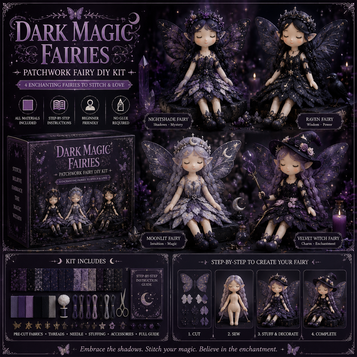 Fairy Patchwork DIY Collection