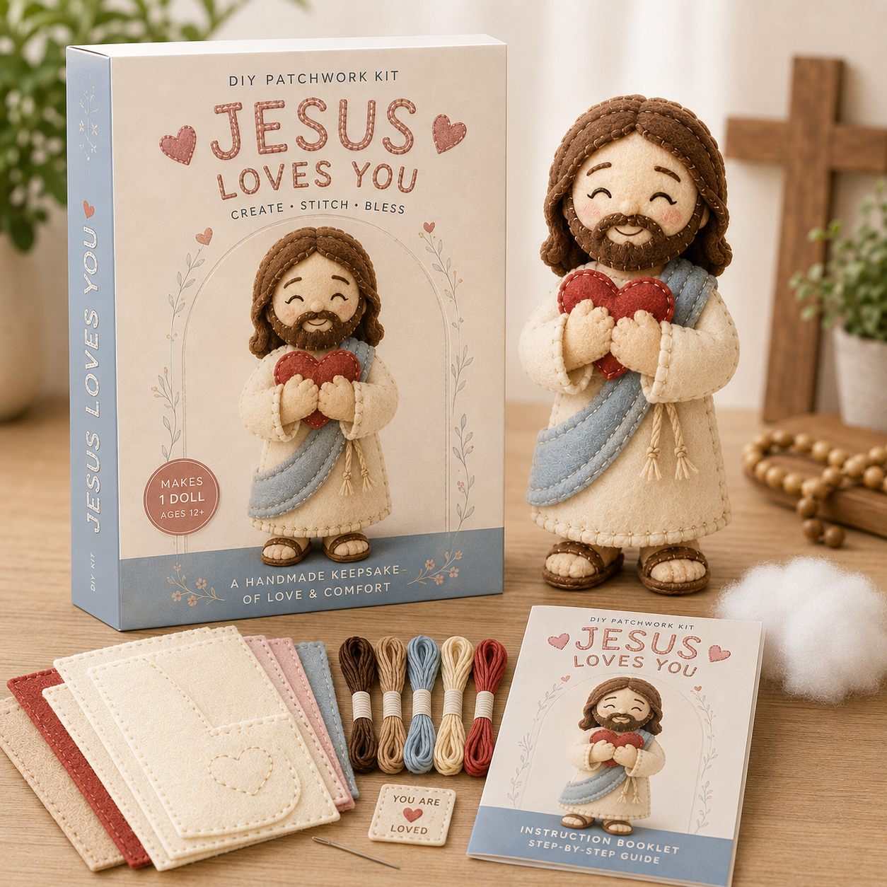 Faith & Blessings DIY Patchwork Kit