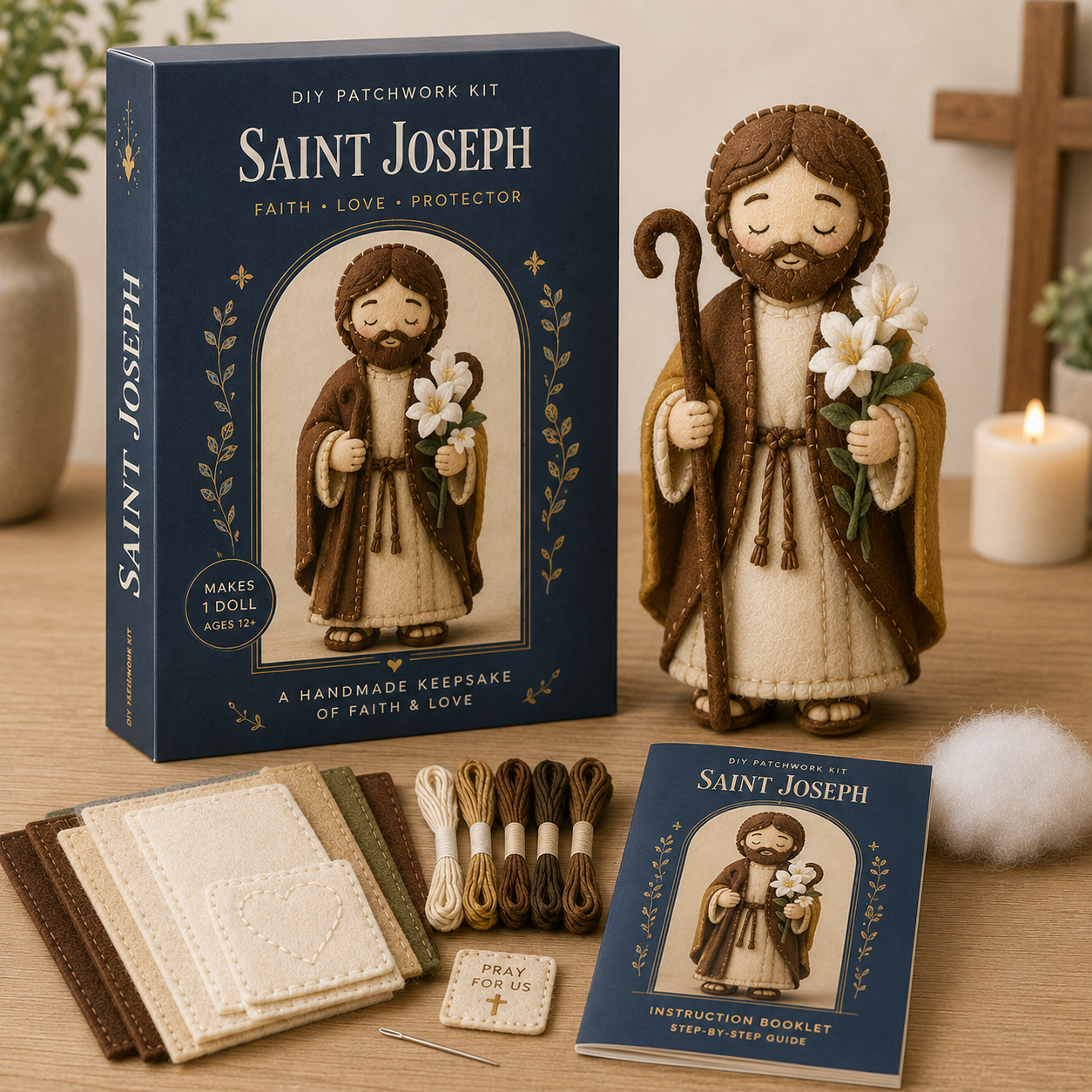 Faith & Blessings DIY Patchwork Kit