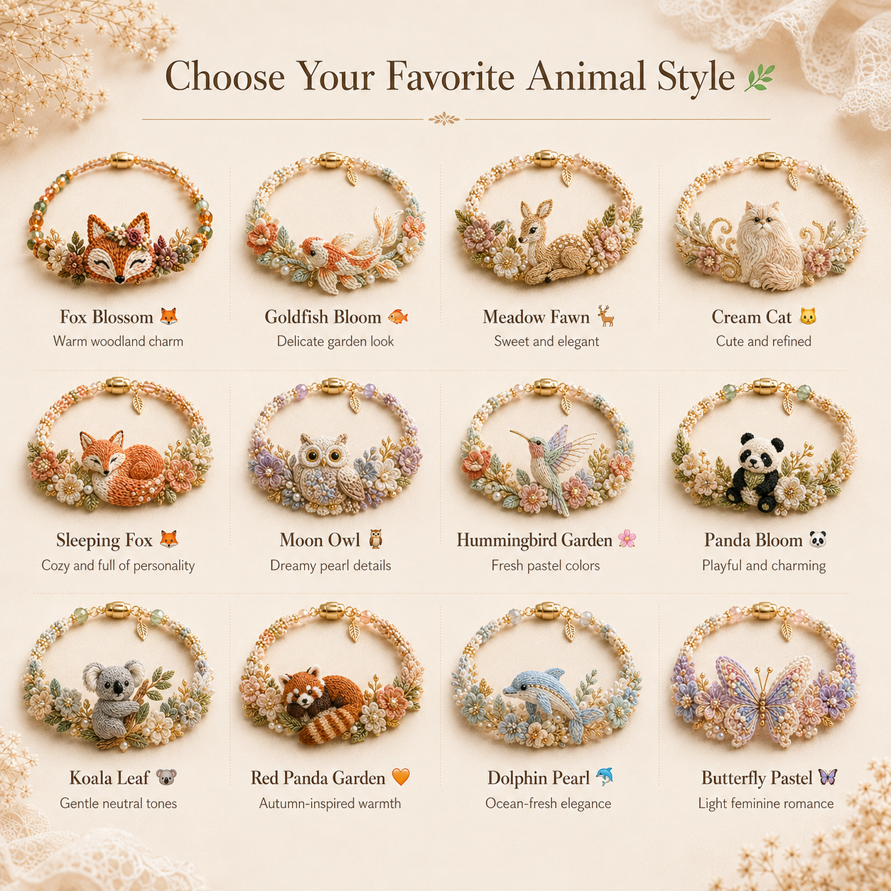 Nature-Inspired Handmade Bracelet Craft Kit