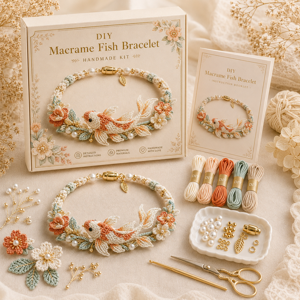  🔥Last Day- Buy 3 Get 1 Free🔥DIY Nature-Inspired Animal Bracelet Kit 