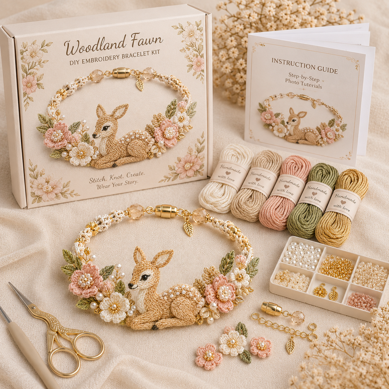  🔥Last Day- Buy 3 Get 1 Free🔥DIY Nature-Inspired Animal Bracelet Kit 