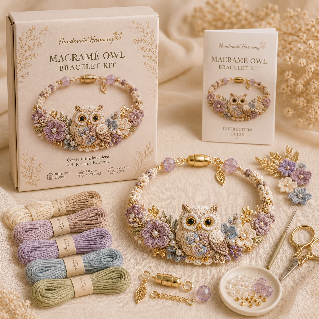  🔥Last Day- Buy 3 Get 1 Free🔥DIY Nature-Inspired Animal Bracelet Kit 