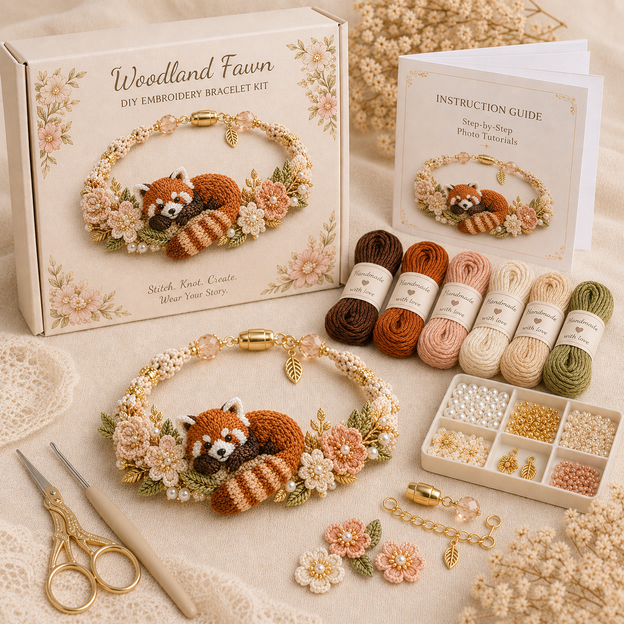  🔥Last Day- Buy 3 Get 1 Free🔥DIY Nature-Inspired Animal Bracelet Kit 