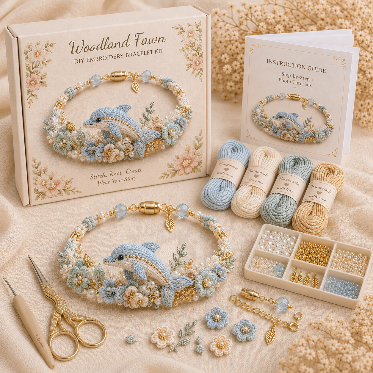  🔥Last Day- Buy 3 Get 1 Free🔥DIY Nature-Inspired Animal Bracelet Kit 