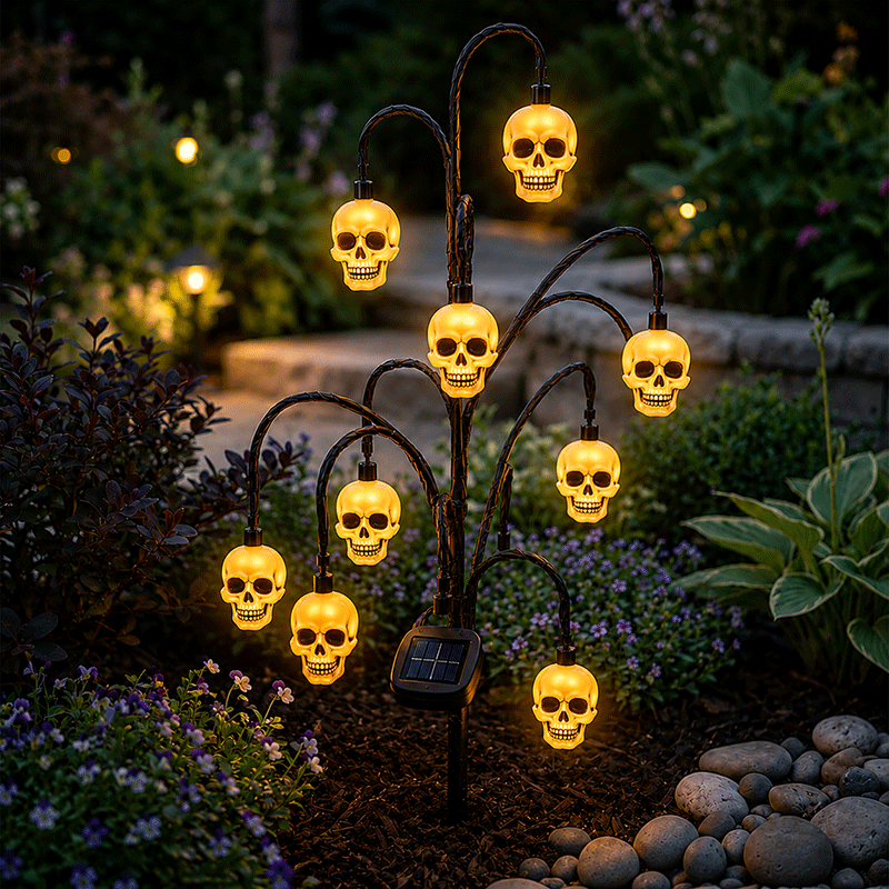 🔥50% Off Last Day -🎃 Halloween Solar Tree Stump Light
