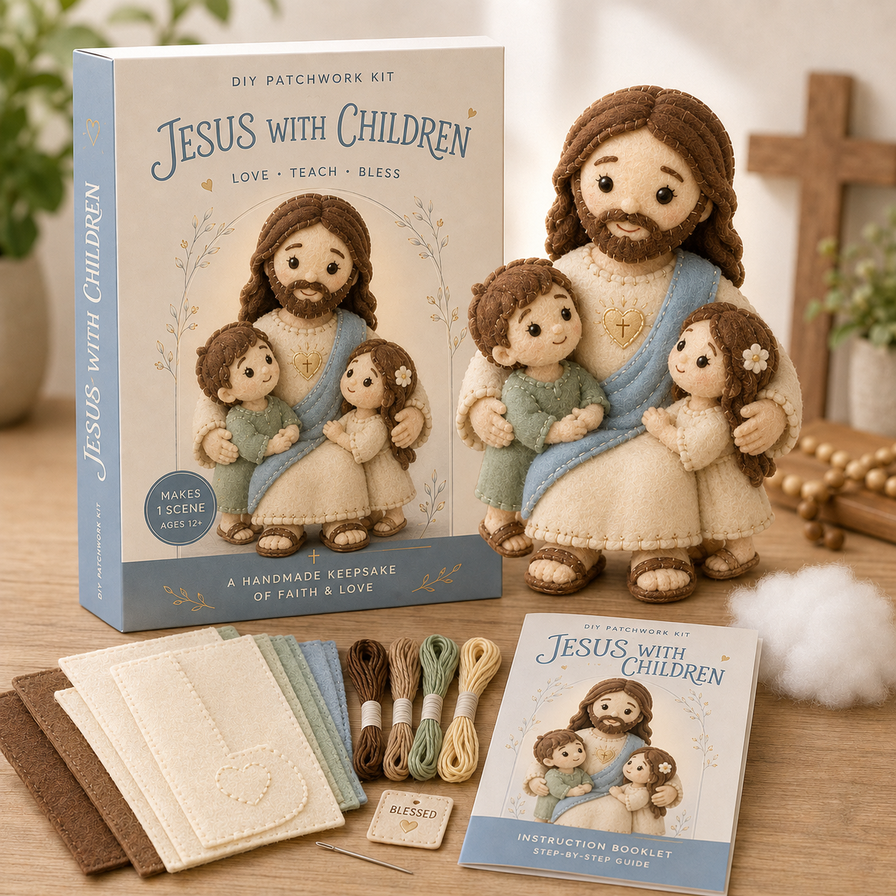 Faith & Blessings DIY Patchwork Kit