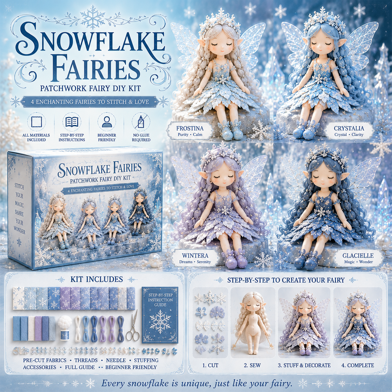 Fairy Patchwork DIY Collection