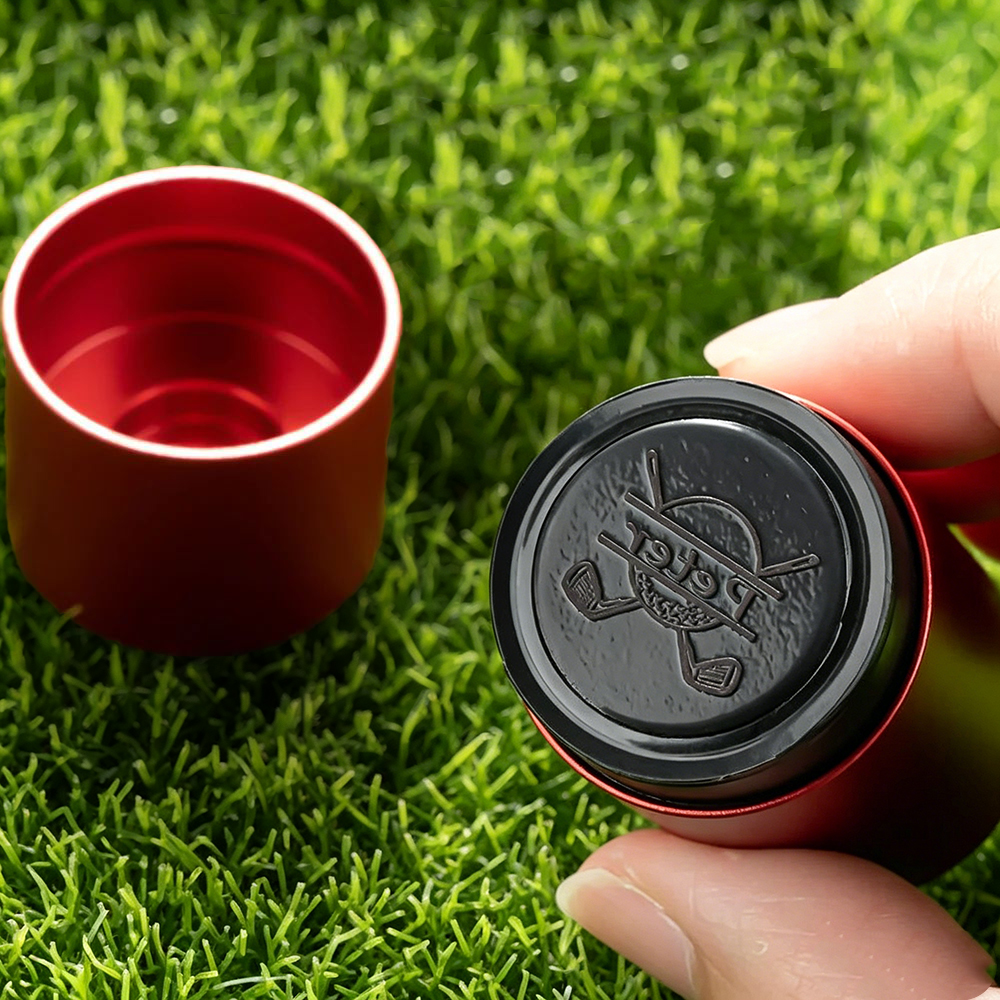 Personalized Golf Ball Stamp with Monogram Initials – Custom Name Golf Ball Marker Gift for Golfers
