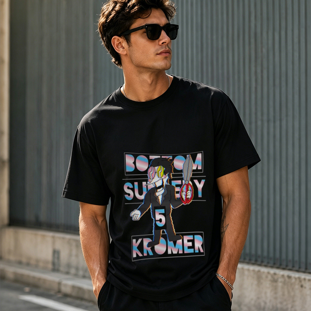 Big Shot Sunday 5 Kromer Retro RPG Graphic T-Shirt – Pixel Gaming Meme Tee