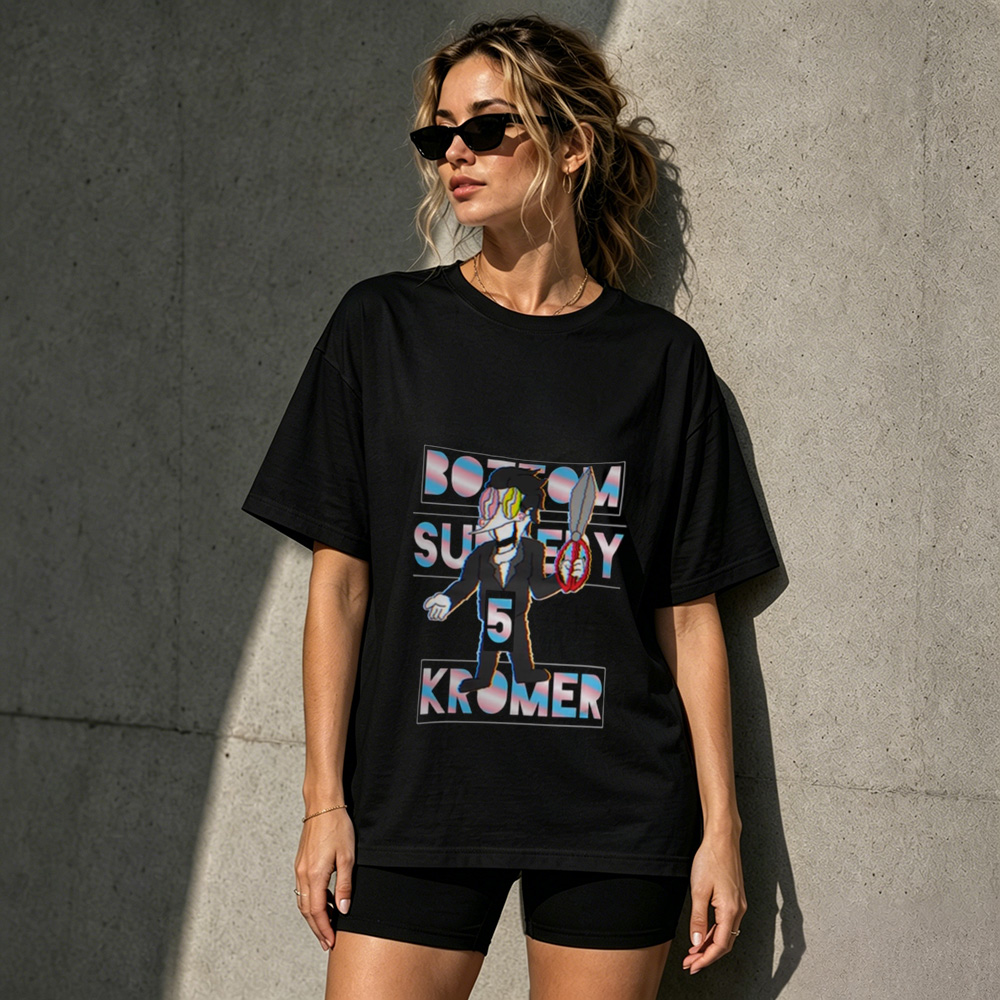 Big Shot Sunday 5 Kromer Retro RPG Graphic T-Shirt – Pixel Gaming Meme Tee
