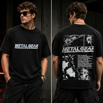 Metal Gear Solid Tactical Operations Graphic T-Shirt – Stealth Action Gaming Tee