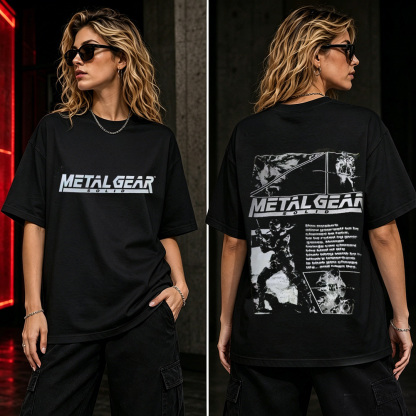 Metal Gear Solid Tactical Operations Graphic T-Shirt – Stealth Action Gaming Tee