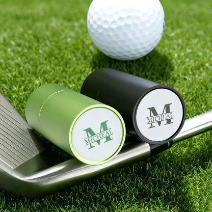 Personalized Golf Ball Stamp with Monogram Initial & Name – Custom Golf Ball Marker Stamp Gift for Golfers Birthday Gift