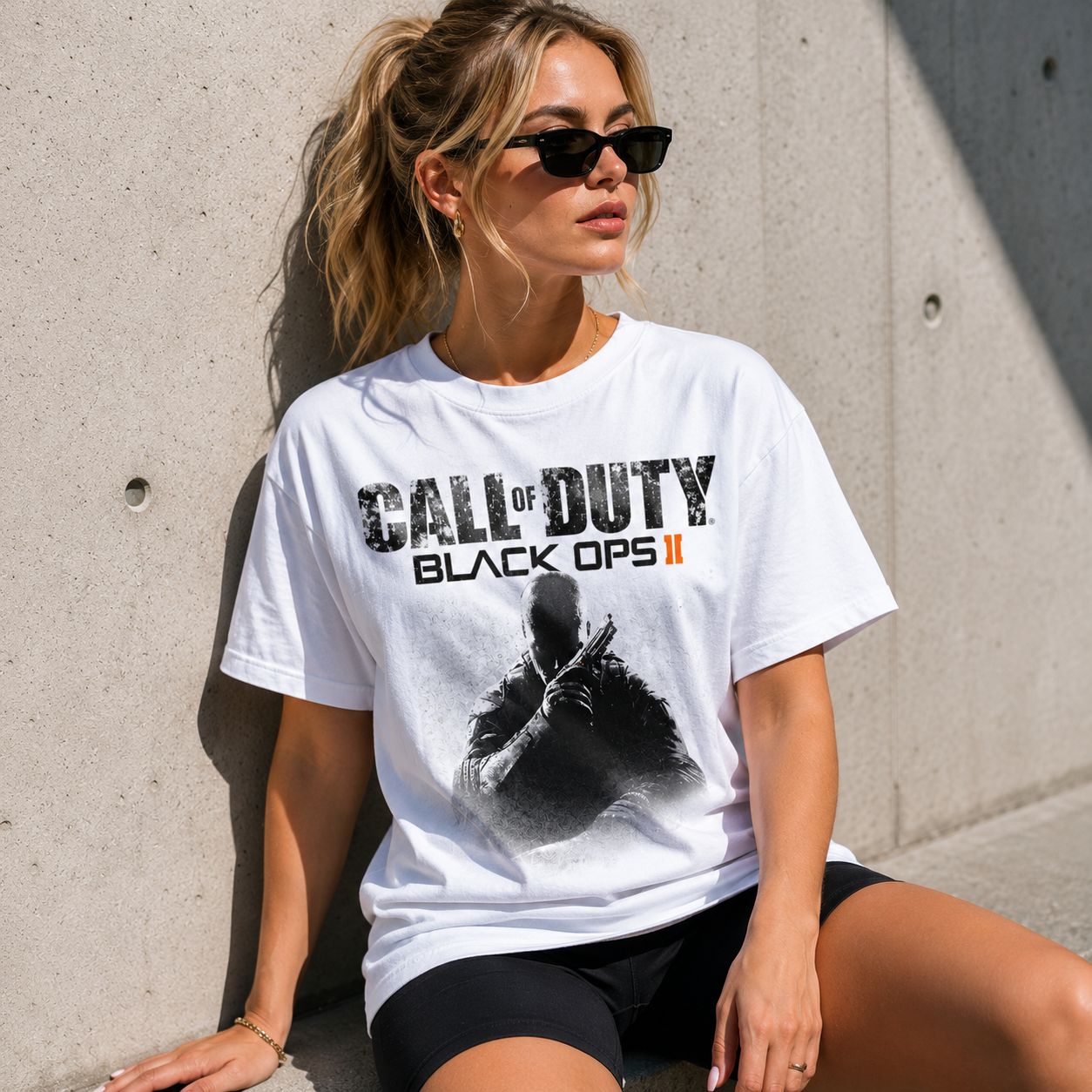 Black Ops Inspired Gaming Tee – Tactical FPS Shooter Graphic T-Shirt