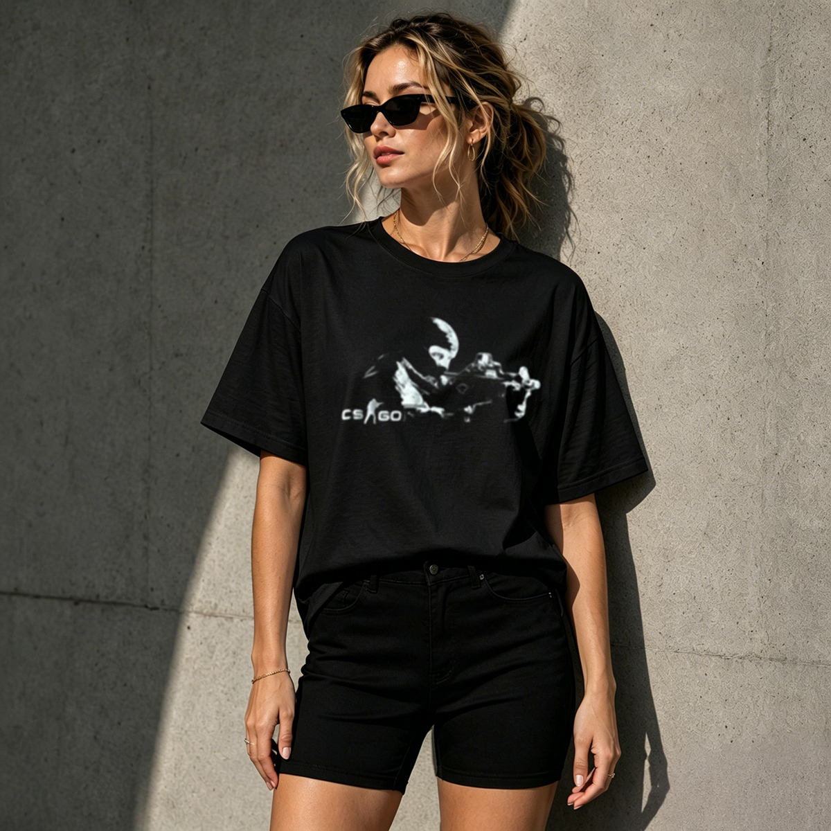 CS:GO Shadow Operator Graphic T-Shirt – Tactical FPS Gamer Tee