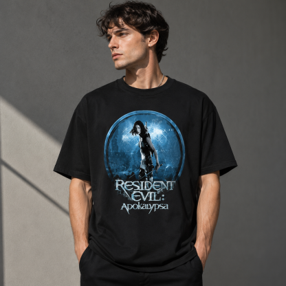 Zombie Apocalypse Horror Game Tee – Survival Horror Graphic T-Shirt Unisex
