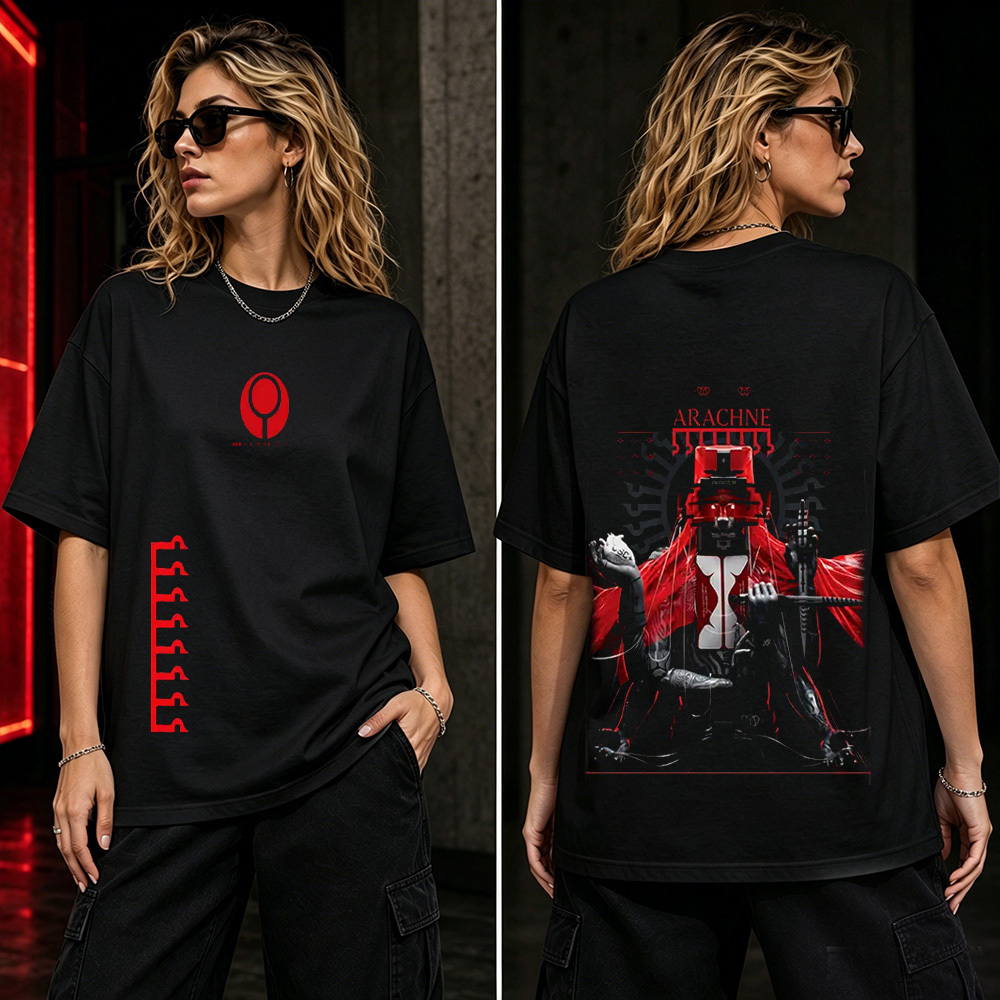 Marathon Arachne Cyber Cult Graphic T-Shirt – Dark Sci-Fi Gamer Streetwear Tee