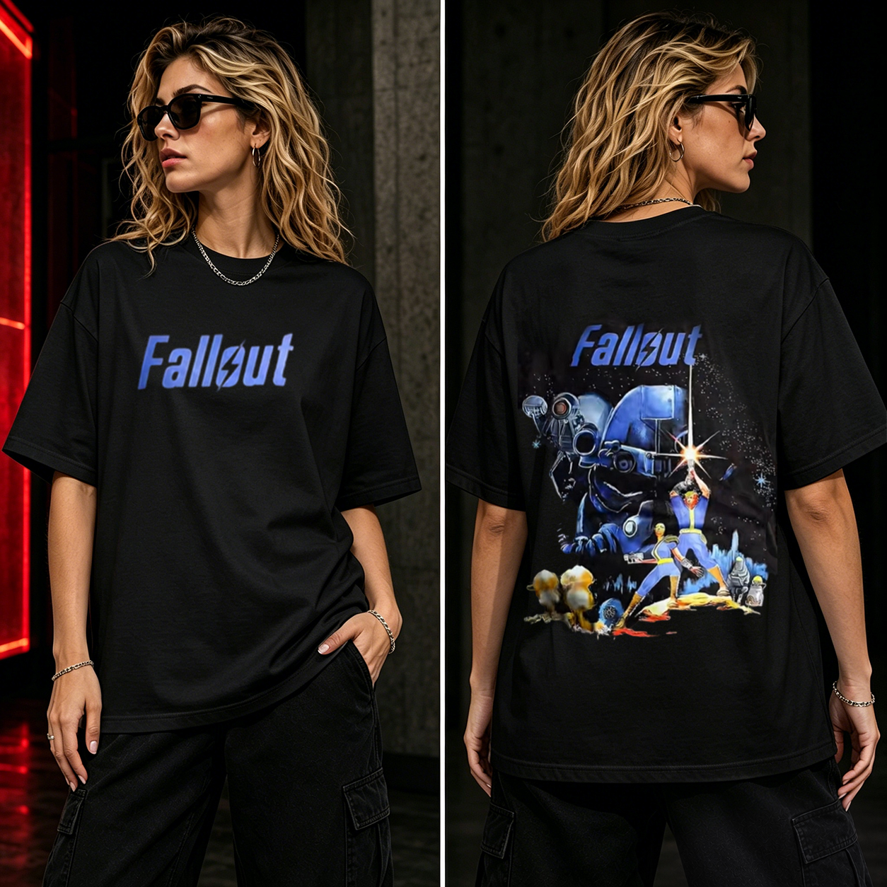 Fallout Retro Wasteland Graphic T-Shirt – Vault Adventure Gamer Tee