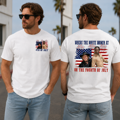 4th of July Patriotic Graphic T-Shirt