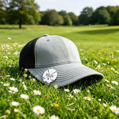 Personalized Golf Ball Marker Magnetic Hat Clip with Custom Name – Premium Golf Accessory Gift for Golf Lovers