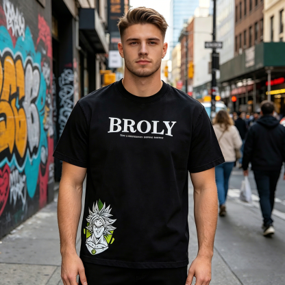 Neon Energy Berserker Muscle Warrior Graphic Oversized Black Streetwear T-Shirt