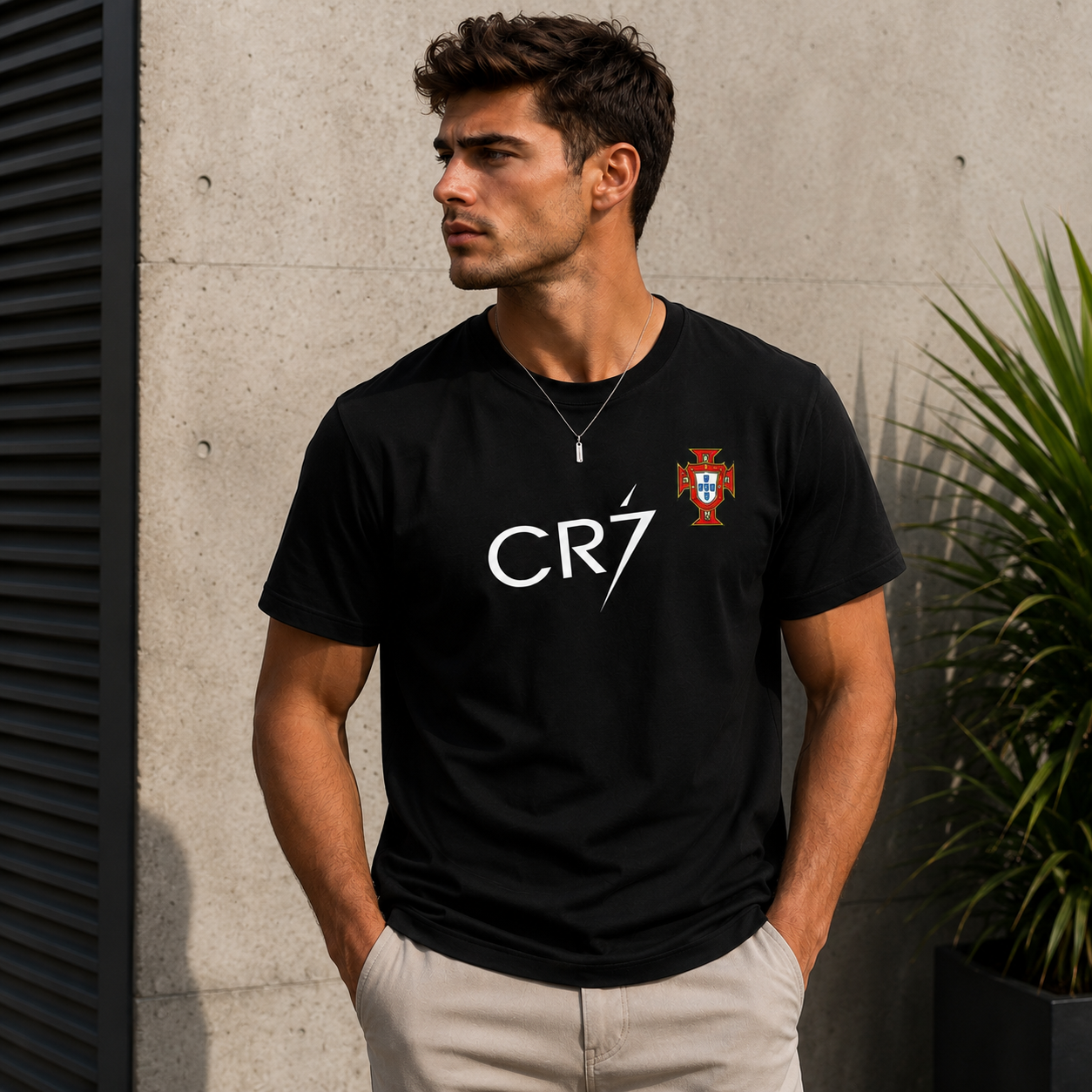 CR7 Portugal National Team Graphic World Cup Fan T-Shirt