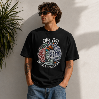 2026 World Cup Legends Double-Sided Graphic T-Shirt