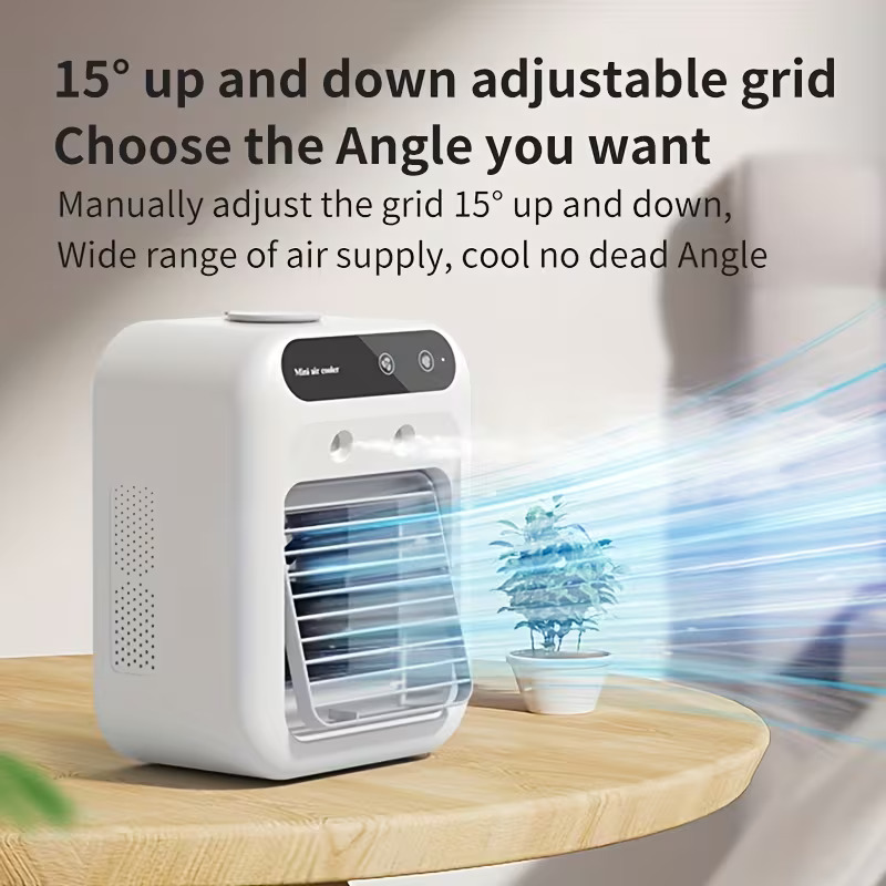 💥 Big Summer Sale🔥Buy 1 Get 1 Free🔥USB Travel - Quiet Mini Table Fan  And Air Cooler - Portable Personal Cooling Fan