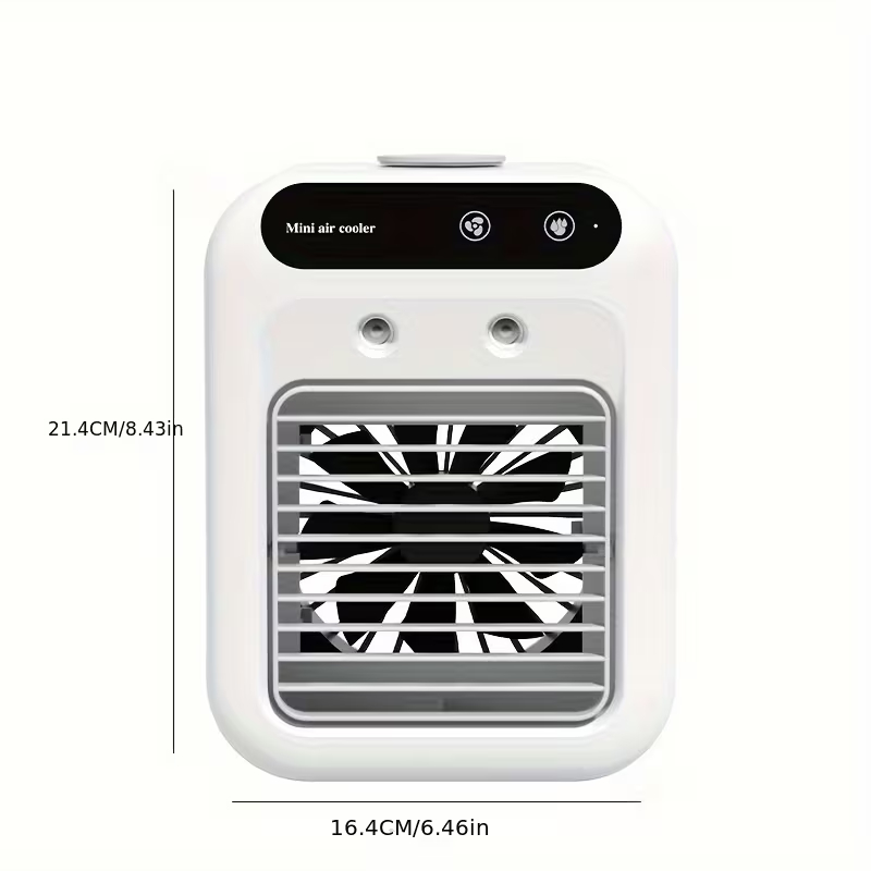💥 Big Summer Sale🔥Buy 1 Get 1 Free🔥USB Travel - Quiet Mini Table Fan  And Air Cooler - Portable Personal Cooling Fan