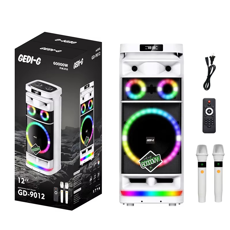 🔥Today's Special🔥GEDI-G GD 9010 High Quality Sound System Dj Equipment Trolley Speaker Party Speaker Wireless