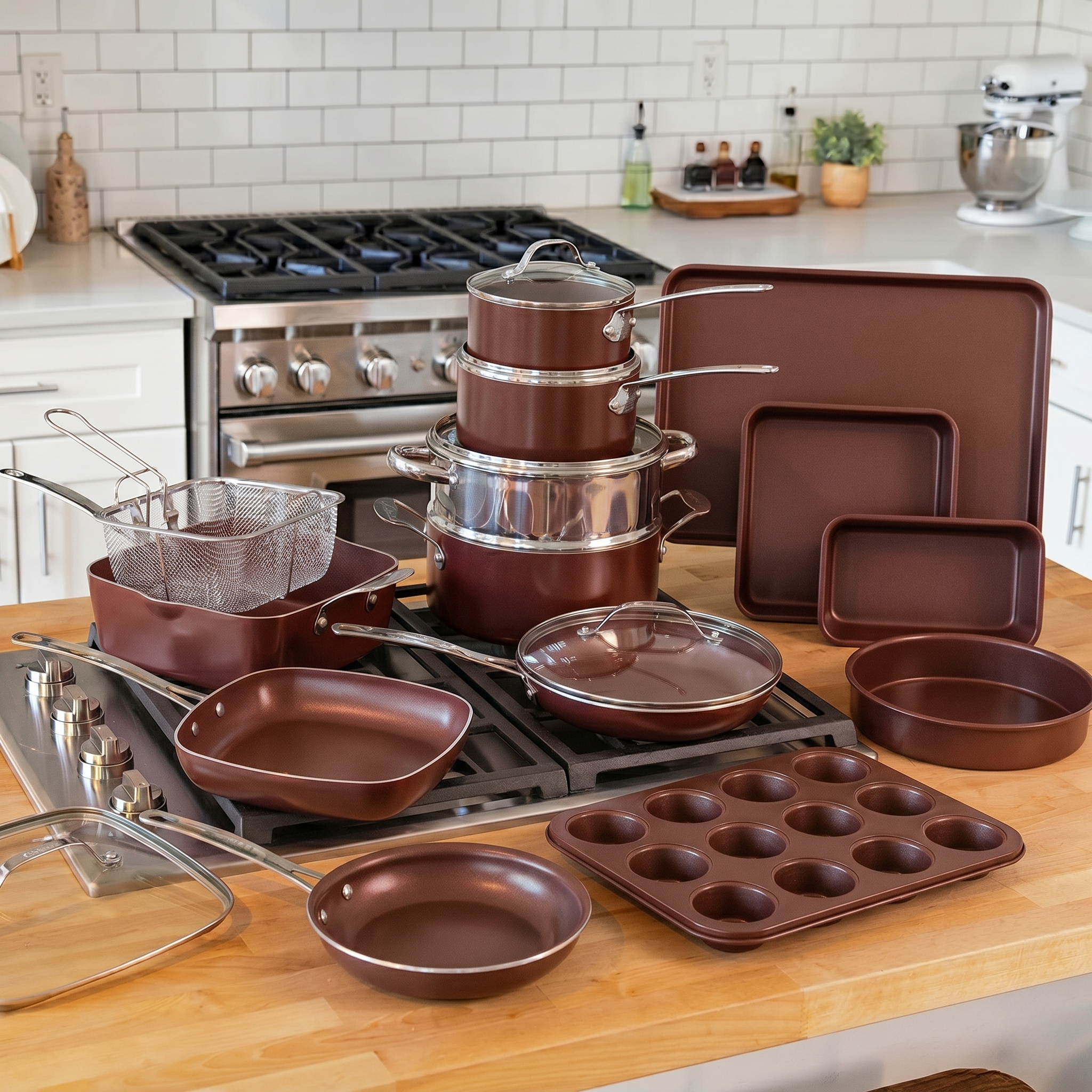Ultimate All-in-One Cooking Set (20-piece Kit)