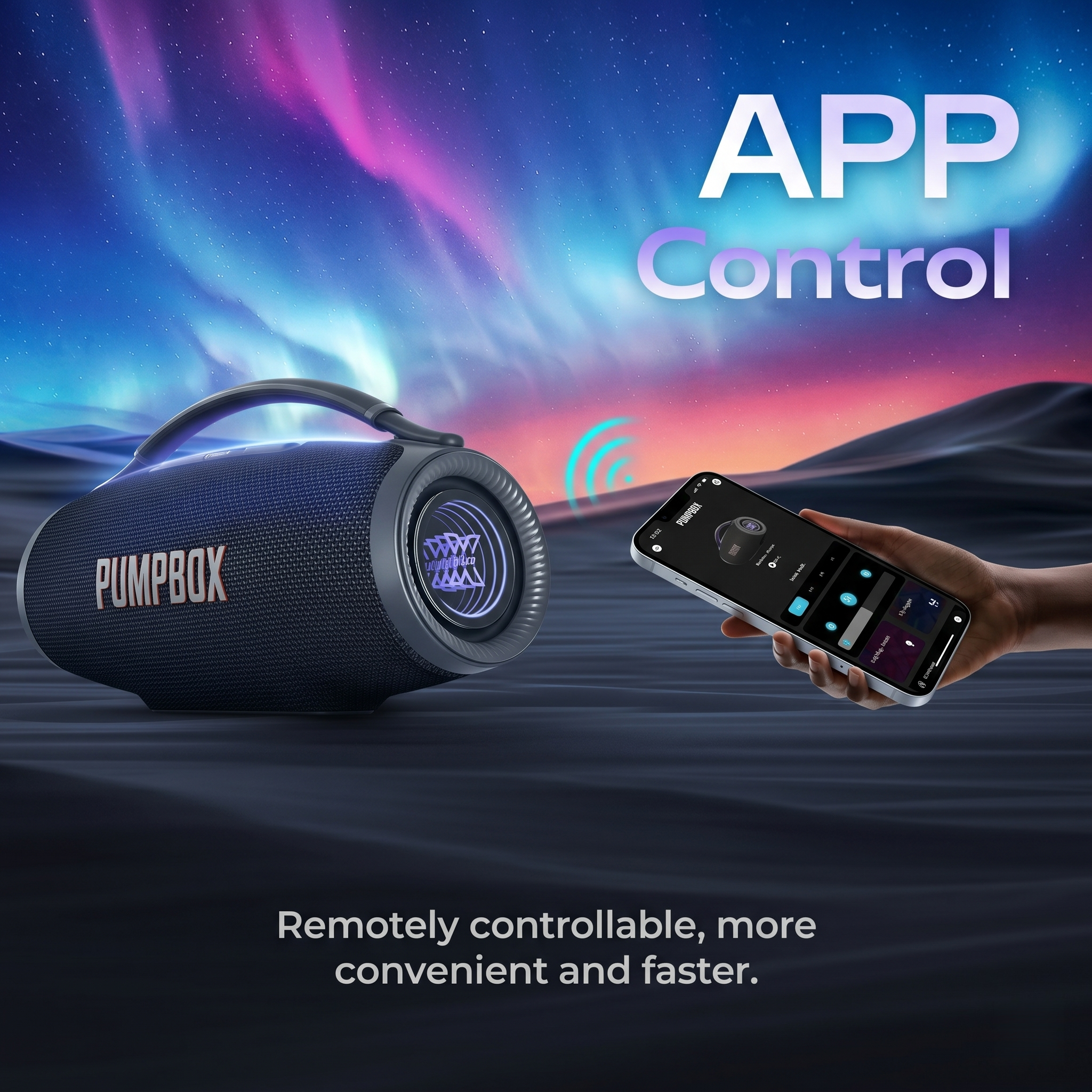 Portable Bluetooth Party Outdoor Speaker